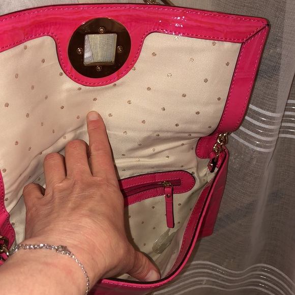 $53 firm NWOT new pink kate spade purse stunning reg $395 - Picture 3 of 11